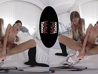 twins experiment with taboo fucking machine pov