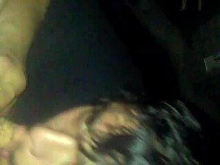 What a retro gay blue film in public outdoor!