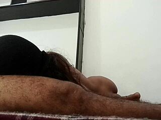 the husband is fucking his bhabhi's wet pussy in their indian home passionately
