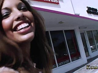 Can Petite Latina Teen Handle Her First Male Casting?