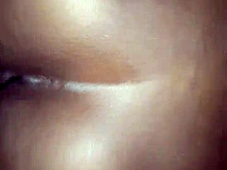 Ebony Amateur Bends Over for Bareback Doggystyle Pounding on Big Ass, Reaching Orgasm