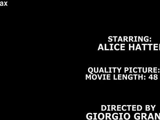 Alice Hatter's 1on1 BBC anal fisting with gapes