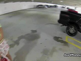 teen flashes in mall parking lot