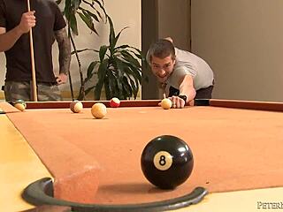 Scarlet red rides a massive cock with sucking and boob play