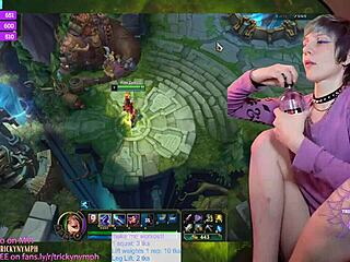 Tricky Nympho Plays Jinx on Chaturbate Live