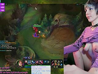 Tricky Nympho Plays Jinx on Chaturbate Live