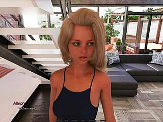 Radiant brunette with huge boobs in bikini, chapter 1 part 4