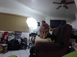 Spandex fetish girl rides cock in cosplay costume