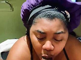 Deepthroat Sucking Big Cock With Ball Licking And Cum Swallowing Action