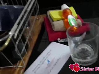 I love my stepbrother's cock deep in my throat and riding it hard.