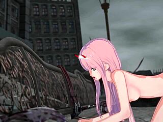 Zero Two's 3D Hentai Compilation With Assfucking Anal And Creampie!
