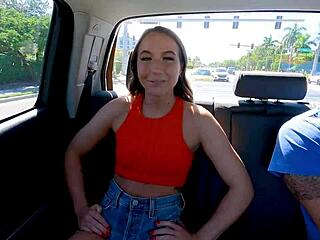 Violet Reign skips class for rough interracial cock!