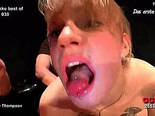 in this bukkake compilation, a group of men surround the star performer, unleashing their loads in a blowbang frenzy that covers her completely