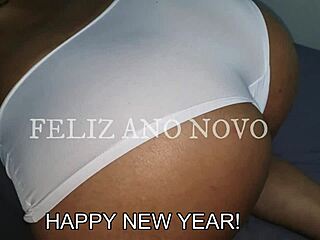 Happy new year celebration with family and friends.