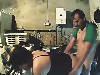 Dirty Dishes and Trash Lead to Wild Anal!