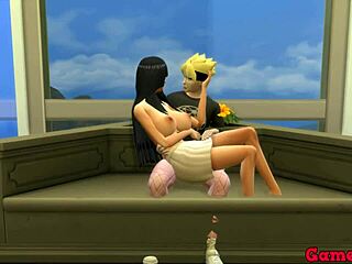 naruto hentai hinata seduces boruto for wild fucking in episode 97, loving his hard cock more than naruto's every thrust