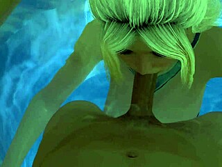 Uncensored 3d jacuzzi fuck with cosplay anime blowjob