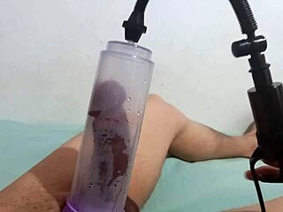 hey, wanna suck me off with that pump?