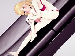 marin kitagawa poses for a photoshoot with her photographer.