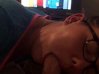 Smoking whore gets throatfucked deep and swallows every drop in raw action.