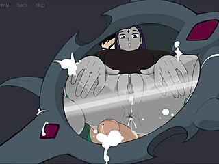 raven gets butt stuffed in 18titans episode 42