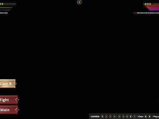 In the ring, Ethan battles Felicia naked, leading to intense doggystyle, assfucking, blowjob, anal sex, and handjob action.