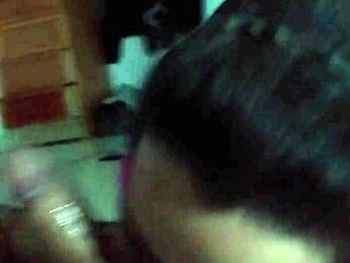 Wow, mother-in-law gives amazing blowjob!