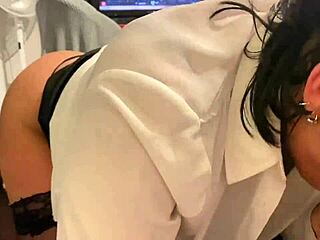 Can a whore deepthroat teacher's cock?