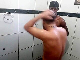 Flakael slipped in the bathroom and the guy almost ate his ass