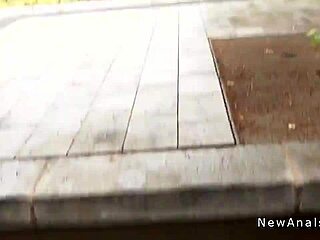 beautiful blonde gets pov anal with big cock