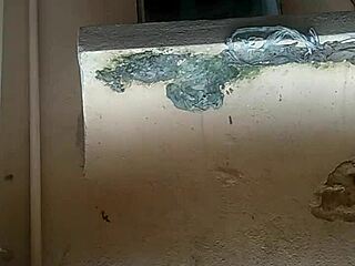 Bathroom hidden cam catches naked beauty