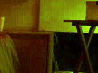 Linda Houston Dances Passionately in the Full Red Light