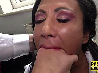 Butt fingered milf gets dominated in a wild fetish scene tonight.