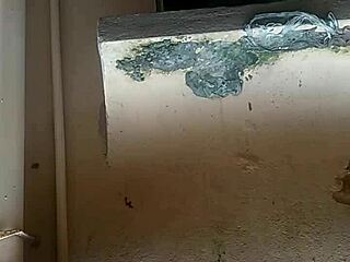 Bathroom hidden cam catches naked beauty