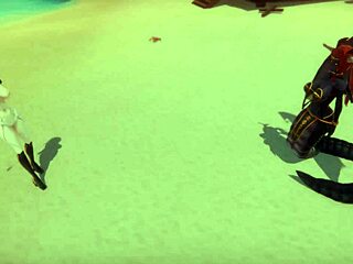 Monster Girl Island Hentai Ep 1 Sexy Elf Catgirl Android Bullying Me