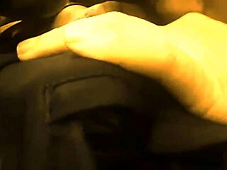 She gives a blowjob in the car. The guy enjoys it immensely.