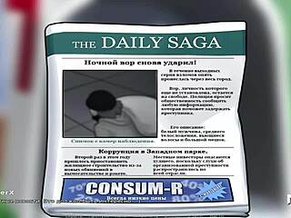 Summertime Saga - Cock Brings Home Episode 239 With Teen Babe Mommy