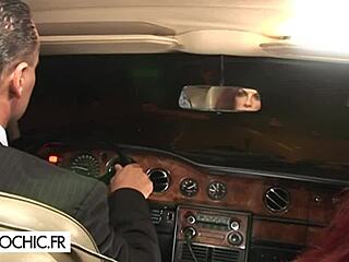 Blowjob In The Car Leads To Lesbian Sex In The Hotel