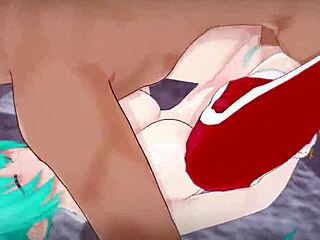 This Christmas, Hatsune Miku gets bent over for hardcore doggystyle and missionary action.