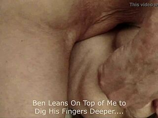 horny old grandpa joins a wild four-way with fingering and facial