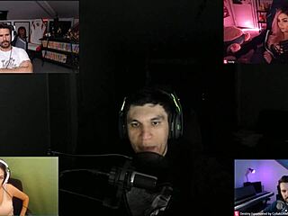 joycgee and fancy chat on webcam together