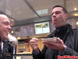 Dutch Hooker Pussyfucked and Takes Cum in Mouth?