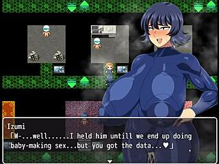 izumi provokes horny man then begs for cunt fucking in shipwrecked spaceship hentai ep 35