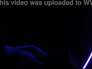 Carrie B Blacklight Sex With Small Tits Fetish