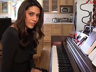 Jerk Off To Continue Piano Lesson Virtual Sex JOI With Brunette MILF