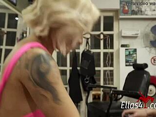 Melissa pitanga, a delicious brazilian blonde milf pornstar, delivers intense fucking