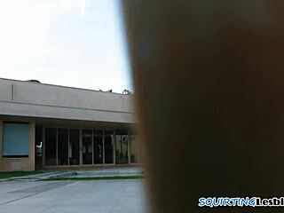 lesbo milf squirting in sensual sex