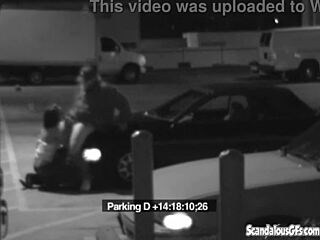 Cock Whore Sucks Security Attendant