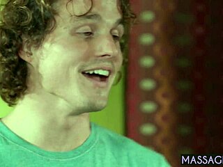 Amazing horny teen 18+ alison rey pleased perverted guy after passion massage