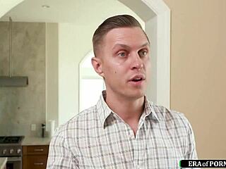 Busty milf anal fucked by bffs husband in stockings